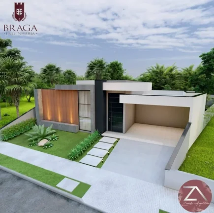 Imagem Casa Térrea Atibaia - 204M², 3 Dorms, 3 Suítes, Closet, 2 Vagas, Lareira.