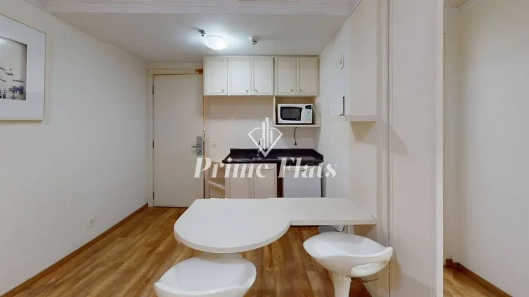 Imagem Flat disponível para locação no Mercure Ibirapuera Privilege, com 31m², 1 dormitório e 1 vaga