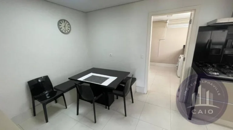 Imagem Apartamento mobiliado aluguel, 181m², 3 suítes - R$ 14.500- Alphaville/SP