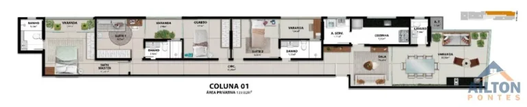 Imagem Apartamento Garden com 2 Quartos à Venda na Prainha de Muquiçaba - Guarapari/ES
