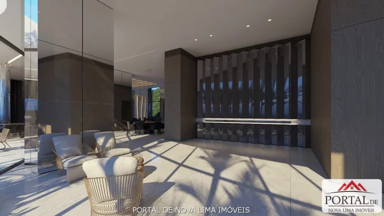 Imagem Apartamento de Luxo com 757 m², Garagem Privativa e Heliponto em Nova Lima ? Quatro Ventos