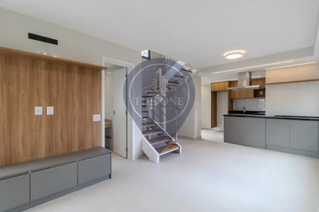 Imagem Apartamento de Luxo em Moema: 2 Quartos, 2 Suítes, 2 Salas e 1 Vaga de Garagem - São Paulo-SP