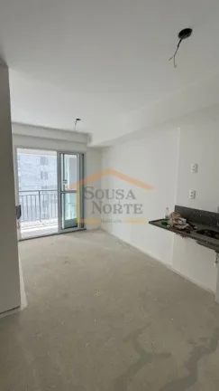 Imagem Apartamento de 41m², com 2 dormitórios, sala dois ambientes, varanda, cozinha americana e banheiro...