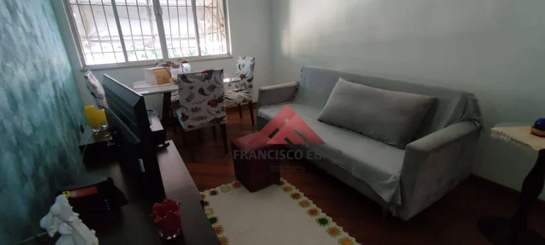 Imagem excelente apartamento com 2 quartos, dependências completas e vaga de garagem na Alameda São Boaventura