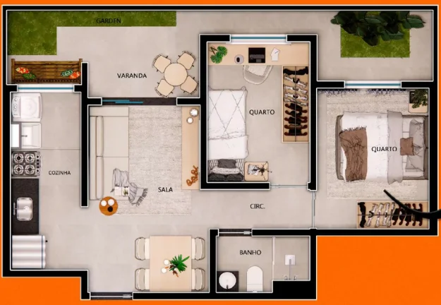 Imagem APARTAMENTO RESIDENCIAL em Rio de Janeiro - RJ, Rocha