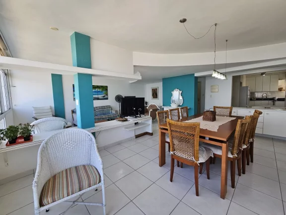 Imagem Apartamento vista mar 130 m² 1 vaga escriturada à venda no Embaré - Santos/SP