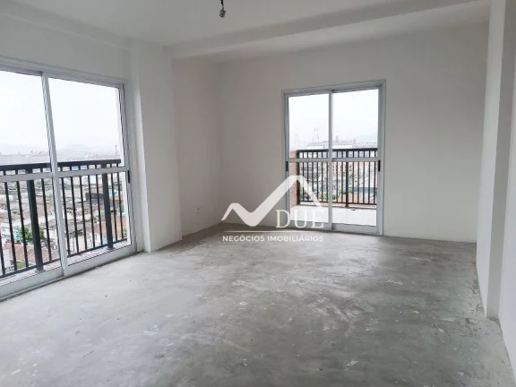 Imagem Apartamento Duplex com 3 dormitórios à venda, 128 m² por R$ 959.000,00 - Vila Matias - Santos/SP