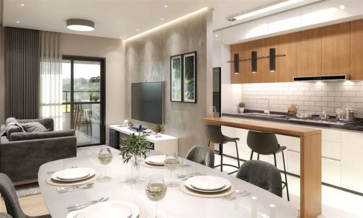 Imagem APARTAMENTO COM 65.26 m² - MARACANÃ - PRAIA GRANDE SP