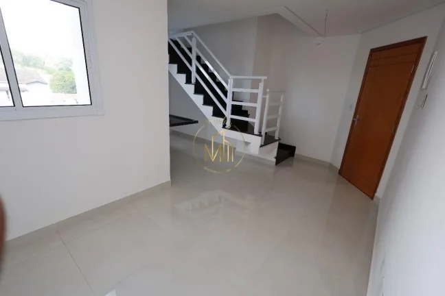 Imagem Cobertura para Venda em Santo André, Vila Scarpelli, 2 dormitórios, 1 suíte, 2 banheir