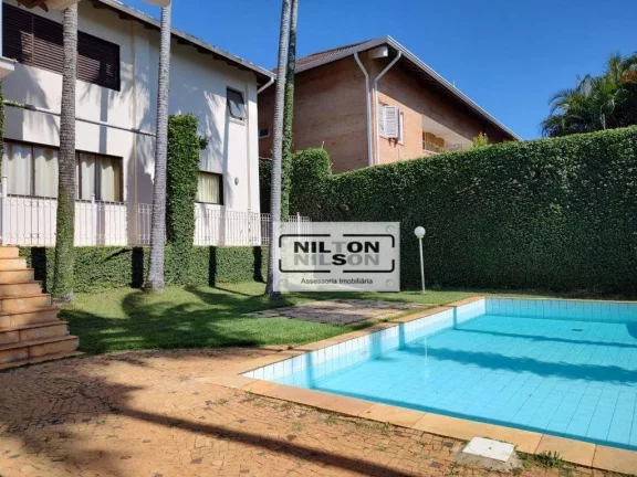 Imagem Casa com 3 dormitórios para alugar, 375 m² por R$ 8.000,00/mês - Vila Brandina - Campinas/SP