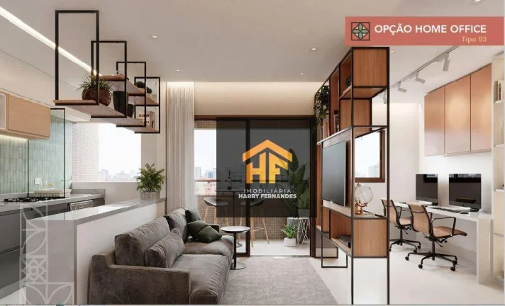 Imagem Apartamento com 3 dormitórios à venda, 60 m² por R$ 559.000,00 - Boa Vista - Recife/PE