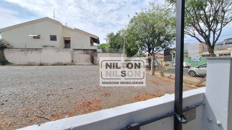 Imagem Terreno para alugar, 511 m² por R$ 6.000,00/mês - Nova Campinas - Campinas/SP