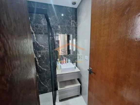 Imagem Sobrado 3 dormitórios, sendo 1 suite com sacada, 2 banheiros sociais e 1 lavabo, armários planejad...