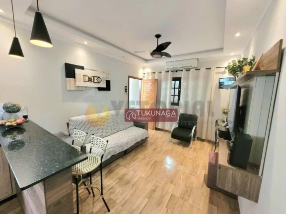 Imagem Sobrado com 2 dormitórios à venda, 100 m² por R$ 430.000,00 - Jardim Tarumãs - Caraguatatuba/SP
