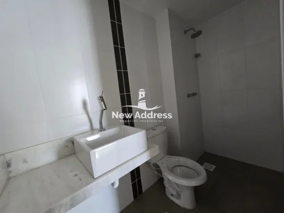 Imagem Apartamento 2 quartos com suíte na quadra do mar, prédio novo em Praia de Itaparica!