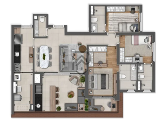 Imagem Apartamento em Vila Clementino, São Paulo/SP