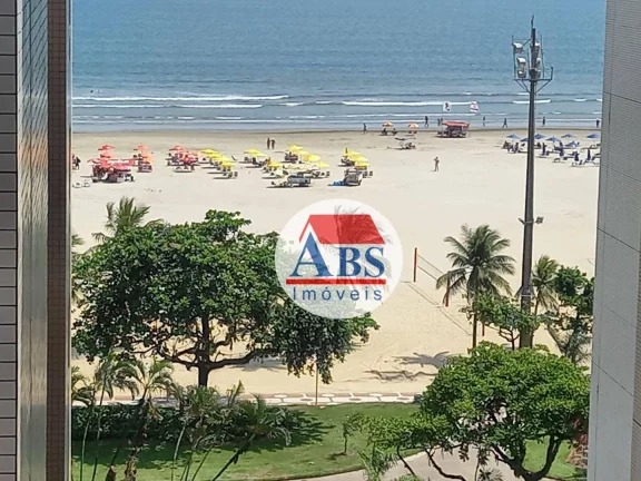 Apartamento com 2 dormitórios à venda, 90 m² por R$ 340.000 - Gonzaga - Santos/SP Vista para o mar