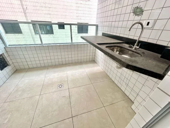 Imagem Apartamento com 2 dormitórios à venda, 62 m² por R$ 524.000,00 - Aviação - Praia Grande/SP