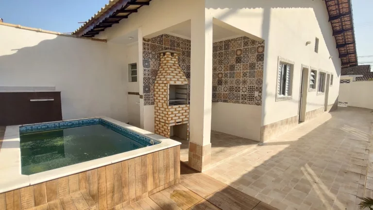 Imagem Casa com 2 dorms, Flórida Mirin, Mongaguá - R$ 298 mil, Cod: 2001