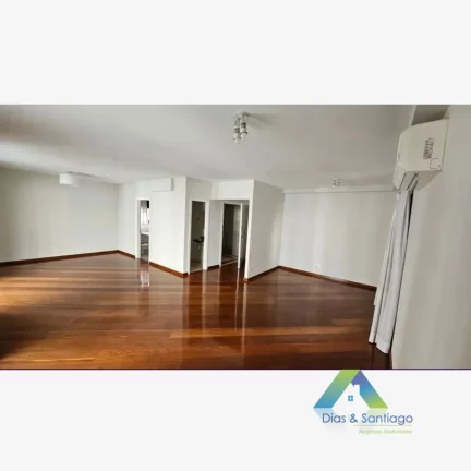 Imagem Apartamento de alto padrão com 170m² em Moema Pássaros fora da rota dos aviões e a 10 minutos a pé do Parque Ibirapuera.