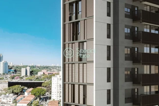 Imagem Apartamento à venda no Brooklin - Área: 62,00m² - Living com varanda - Sala de Jantar - 02 dormit...