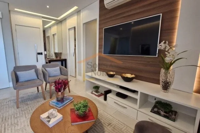 Imagem Apartamento à venda, com 96m², 2 dormitórios sendo 2 suítes e 2 vagas de garagem.
Imóvel modern...