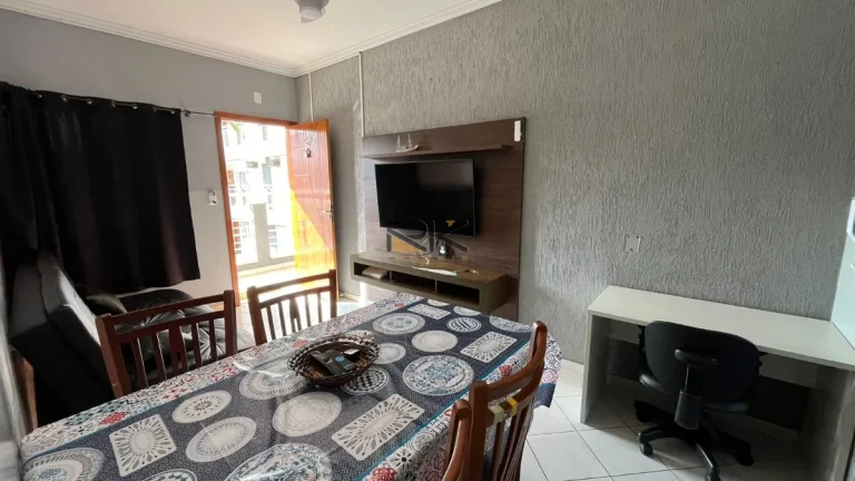 Imagem Apartamento Itaguá 2 dormitórios sendo 1 suíte,1 banheiro social, 1 vaga de garagem,sala de estar e jantar