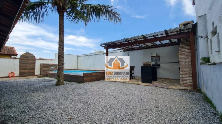 Imagem Casa Reformada, 3 quartos (1 suite), piscina, à venda, Bopiranga, Itanhaém