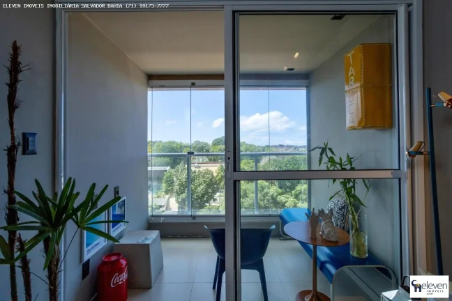 Imagem Apartamento para Locação em Salvador, Horto Florestal, 1 dormitório, 1 suíte, 1 banheiro, 1 vaga