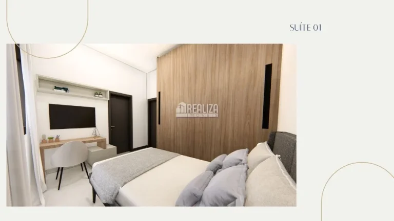 Imagem Casa de alto padrão no Recreio dos Bandeirantes, Uberaba - 4 suítes, piscina e muito mais!
