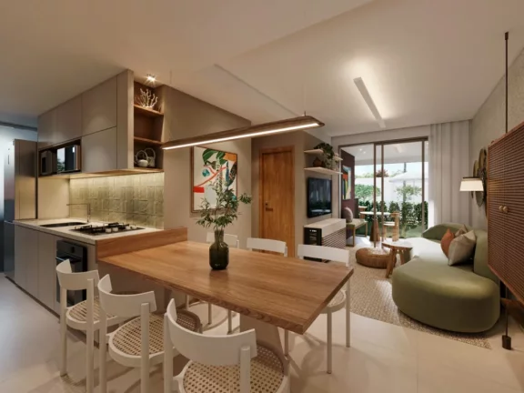 Imagem Apartamento Garden à venda em Cabedelo, Jacaré, com 2 quartos, 88,26m2