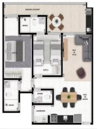 Imagem APTO RESIDENCIAL em Ubatuba - SP, PRAIA GRANDE