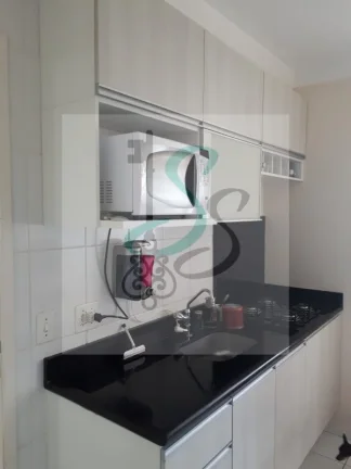 Imagem Venda de apartamento no Parque Dom Pedro II, Campinas. 2 dormitórios, sala com sacada, cozinha, lavanderia, banheiro, vaga de garagem, quadra, brinqu