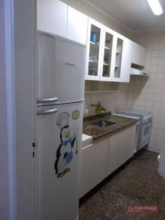 Imagem Apartamento Condomínio Bento Quirinocom 2 dormitórios à venda, 70 m² por R$ 297 - Balneário Cidade Atlântica - Guarujá/SP