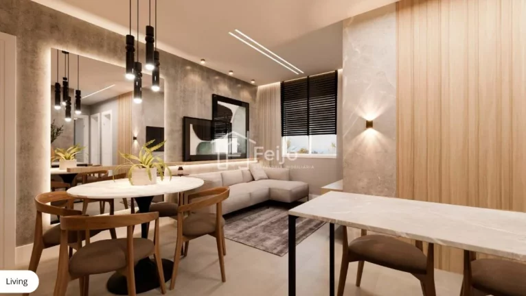 Imagem Apartamentos novos 2 e 3 dormitórios - Próximo a orla de Ipanema - Guarujá
