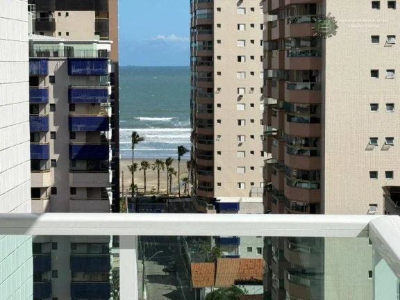 Imagem Apartamento com 2 dormitórios à venda, 77 m² por R$ 585.000,00 - Aviação - Praia Grande/SP