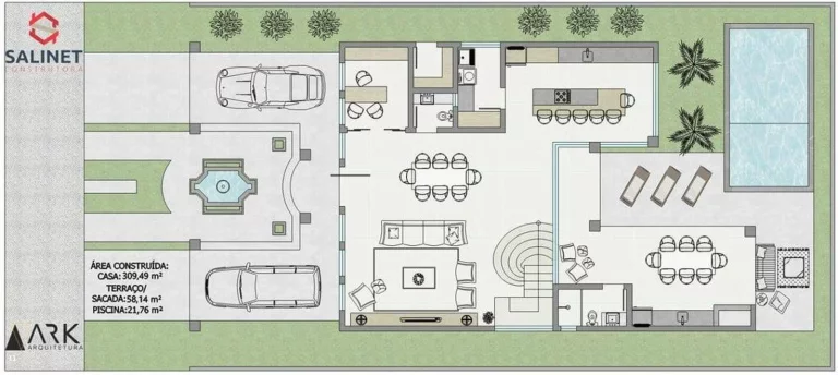 Imagem Casa para Venda em Porto Belo, VIVAPARK, 3 dormitórios, 3 suítes, 4 banheiros, 2 vagas