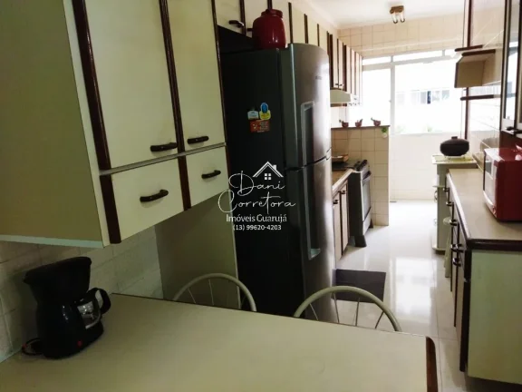 Imagem Apartamento com lazer à venda em Pitangueiras, Guarujá-SP: 3 quartos, 2 suítes, 2 salas, 3 banheiros, 2 vagas, 124m².