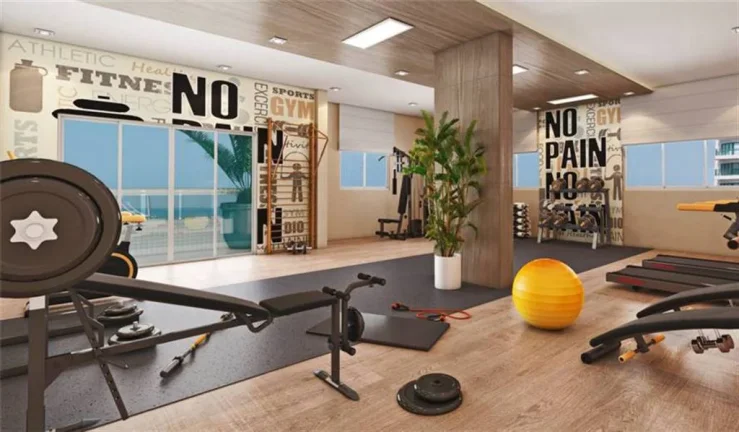 Imagem APARTAMENTO COM 73.77 m² - IMPERADOR - PRAIA GRANDE SP