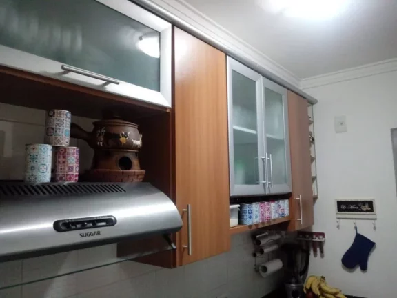 Imagem Apartamento com 3 dormitórios para alugar, 69 m² por R$ 2.632/mês - Vila Alzira - Santo André/SP