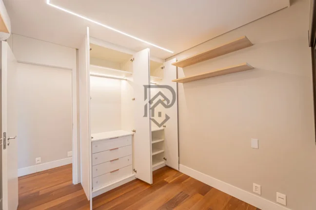 Imagem Apartamento Quartier Brooklin pronto para morar andar alto vista livre