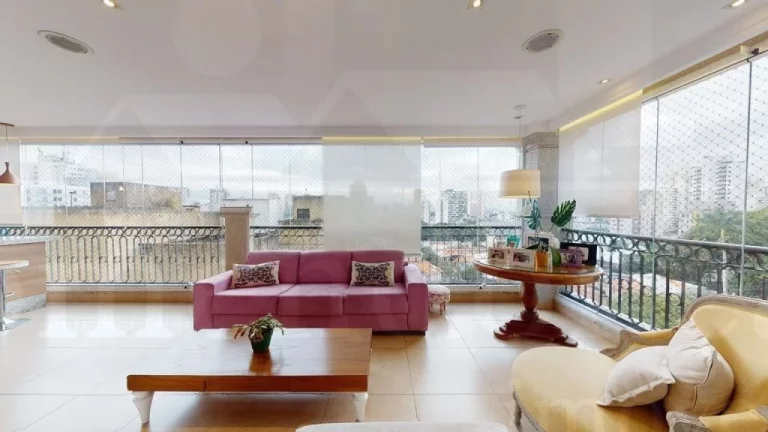 Imagem Apartamento diferenciado em Perdizes com 3 suites e 4 vagas, 190 m²