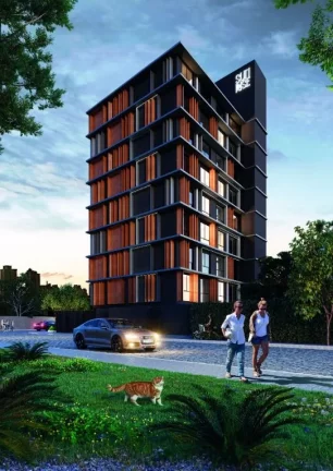 Studio à venda, 26 m² por R$ 325.402,40 - Ponta de Campina - Cabedelo/PB