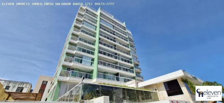 Imagem APARTAMENTO 1/4 VISTA MAR 48 METROS COM INFRA ANDAR MÉDIO COM O CONFORTO NO CORAÇÃO DE AMARALINA E UMA VAGA 