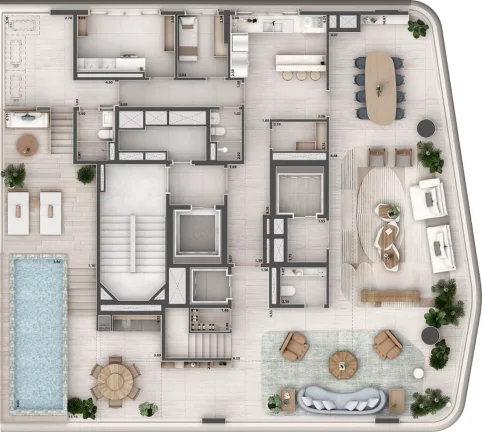 Imagem APARTAMENTO RESIDENCIAL em São Paulo - SP, Cerqueira César
