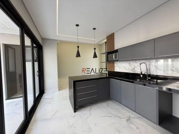 Imagem Casa térrea com 3 suítes à venda, 191 m² por R$ 1.890.000 - Condomínio London Park - Indaiatuba/SP