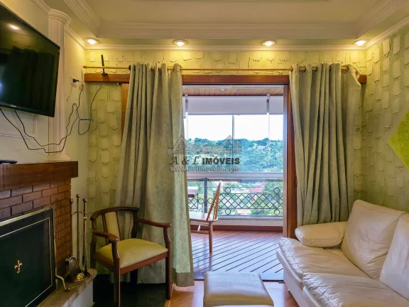 Imagem Flat duplex 2 suítes lareira vista panorâmica Vila Everest Campos do Jordão