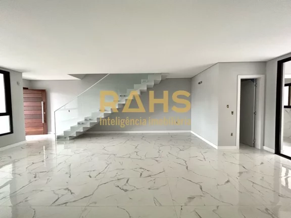 Imagem Ótimo sobrado geminado novo de ponta no bairro América, próximo ao Hospital Dona Helena. Conta co...