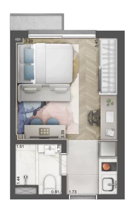 Imagem Apartamento à venda no bairro Cidade Baixa - Porto Alegre/RS