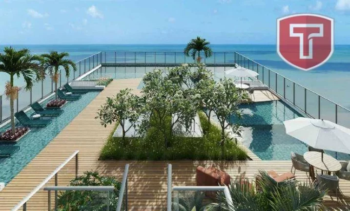 Imagem Flat à venda, 59 m² por R$ 1.063.710,48 - Altiplano Cabo Branco - João Pessoa/PB